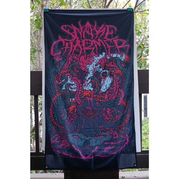 Snake‎ Charmer Band Flag 35.5" x 62" NWOT - Picture 1 of 1